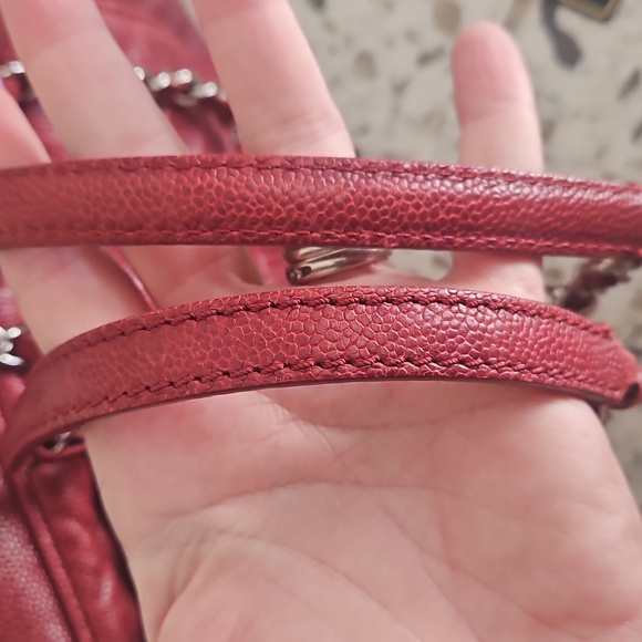 Chanel Caviar Skin Chain Shoulder Bag - Picture 15 of 17